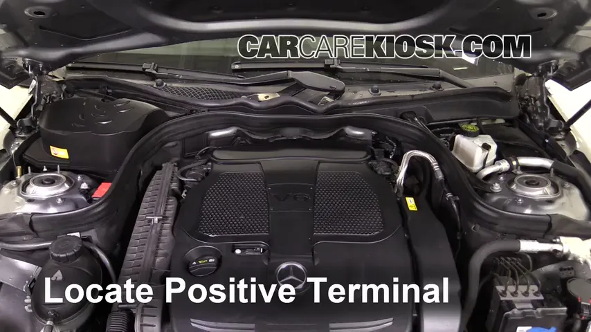 2013 Mercedes-Benz E350 4Matic 3.5L V6 Sedan Battery Jumpstart